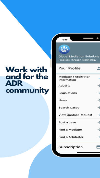 Global Mediation Solutions Screenshot