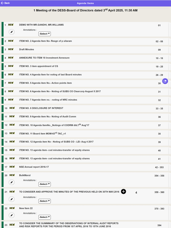 Screenshot #6 pour BOD Digital Meetings