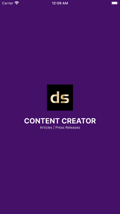 Content Creator Apps Screenshot