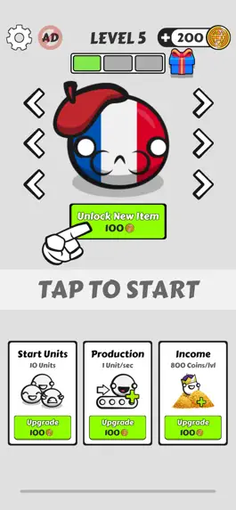 Game screenshot Country Balls Io: Battle Arena apk