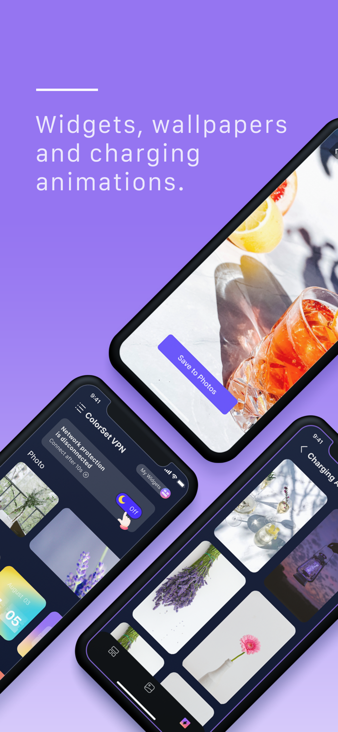 ColorSet VPN - safe widgets