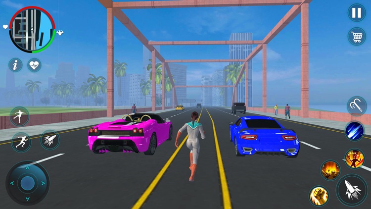 Spider Game : Fighting Hero