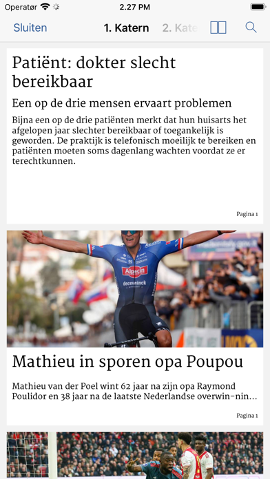 PZC - Digitale krant Screenshot