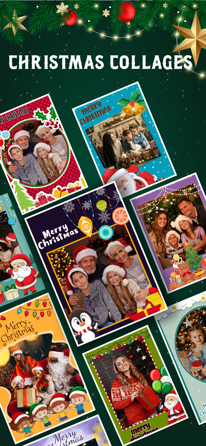 Christmas Photo Frame maker Ap