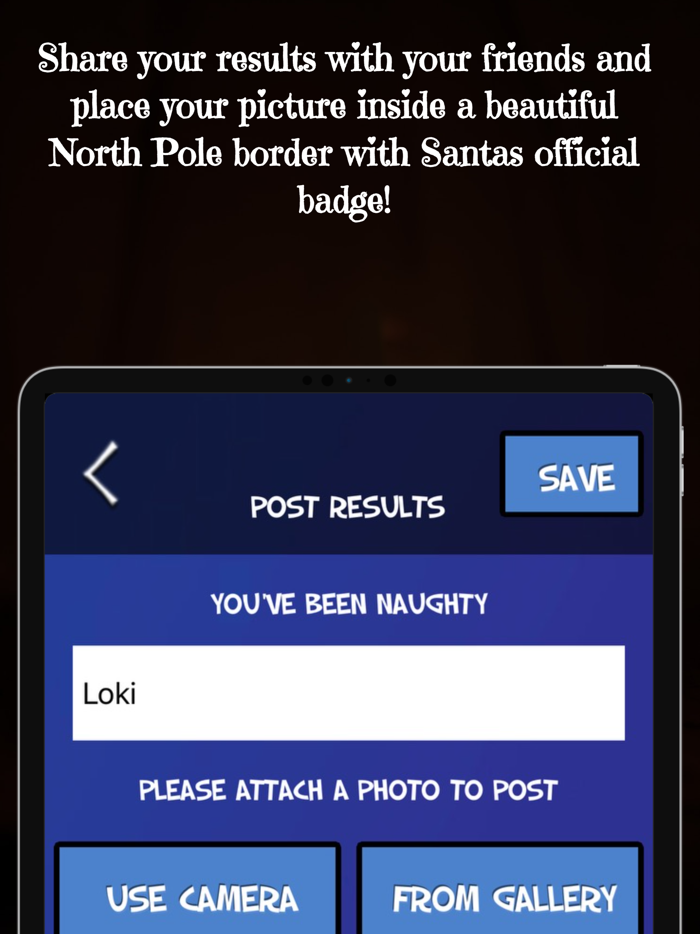 Santa Naughty or Nice Scan