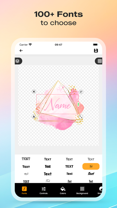 Watermark: Logo, Text on Photo Screenshot
