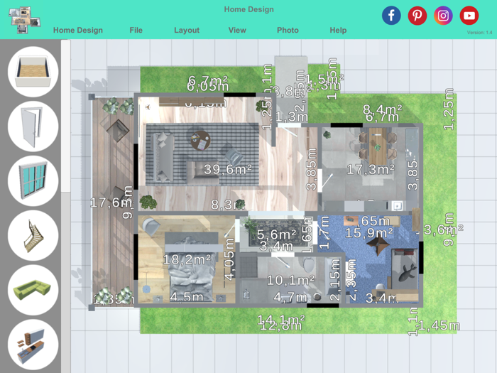Home Design  Floor Plan