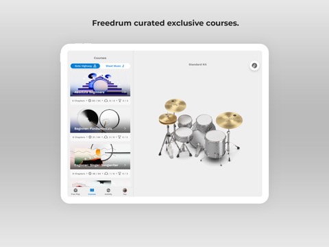 Freedrum Studio: Drum Lessonsのおすすめ画像1