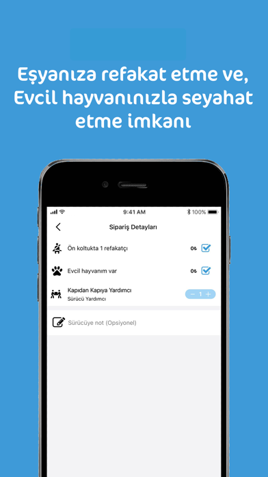 Taşımacım - Hızlı Teslimat Screenshot