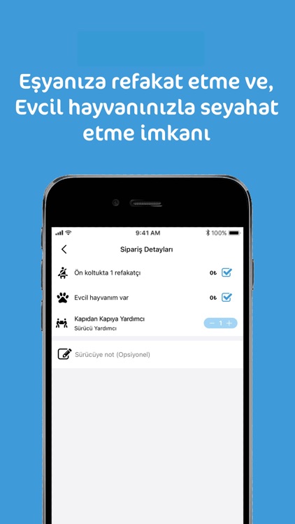 Taşımacım - Hızlı Teslimat