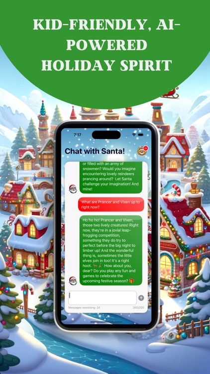 Santa Chat: Magic Messenger