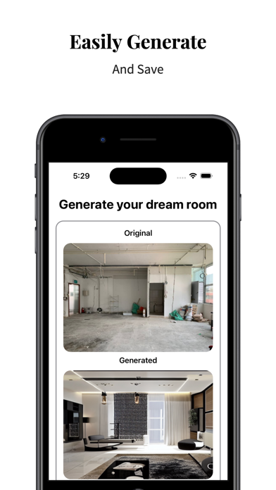 Interior With AI Room Designs Screenshot