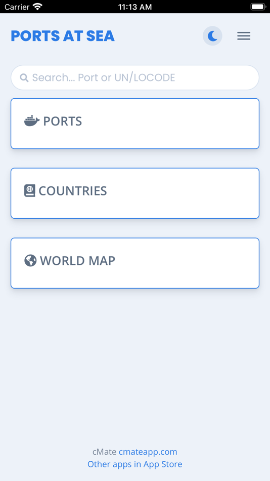 #1. Ports At Sea. cMate (iOS) 由: Maxim Lukyanenko