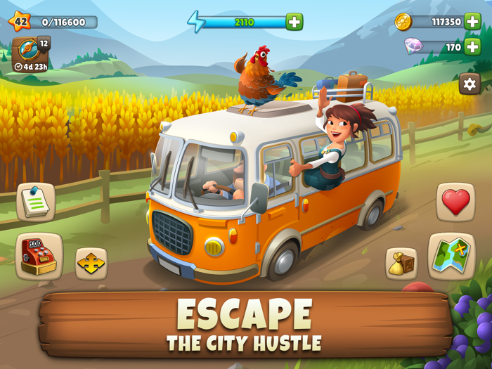 Sunrise Village Farm Game