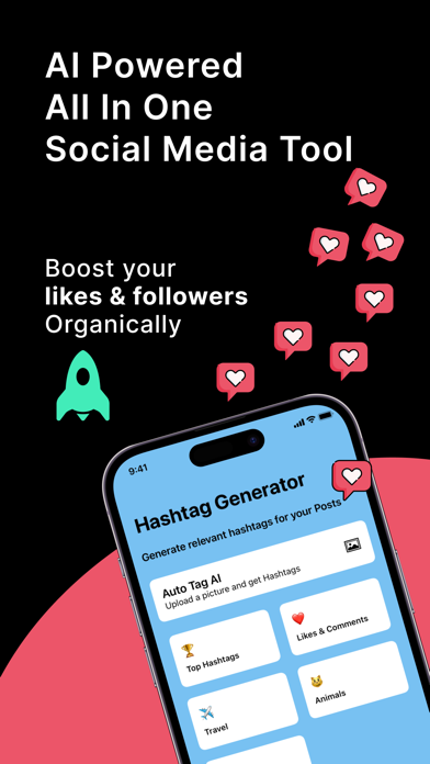 Hashtag expert: AI Generator Screenshot