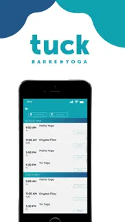 tuck barre and yoga iphone screenshot 1