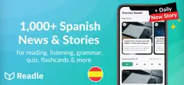 Game screenshot Learn Spanish: News by Readle apk