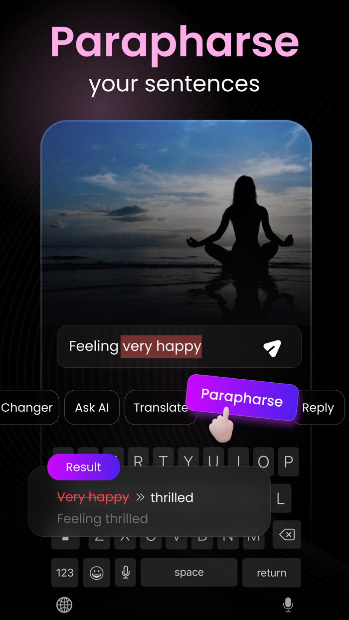 Type AI Writely and AI Keyboard