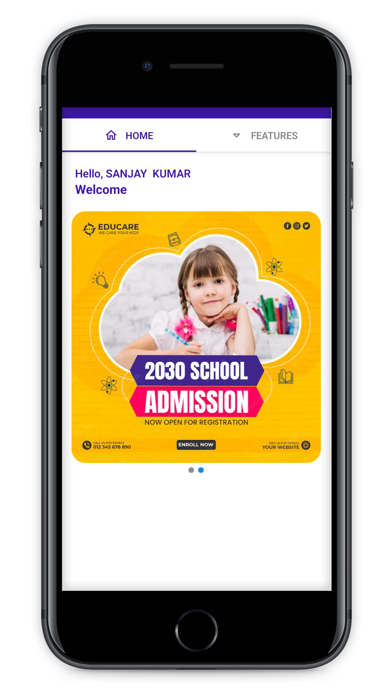 MTS - Parent App Screenshot