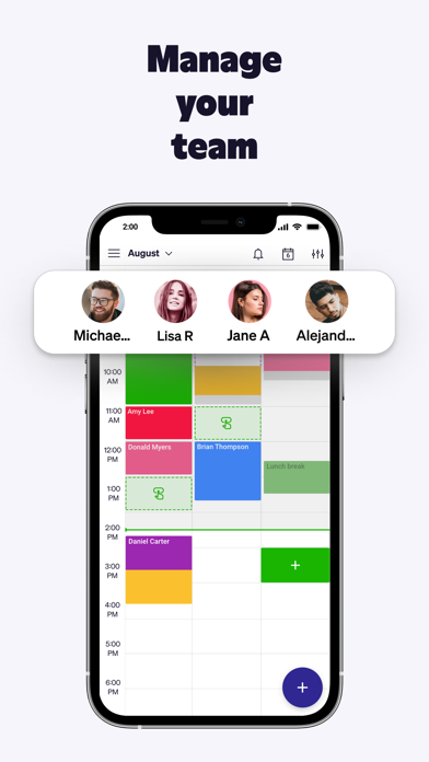 Goldie: Scheduling app Screenshot