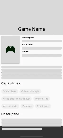 Game screenshot Game Pass list for Xbox XCloud apk