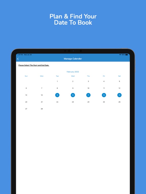 I_Rent iPad screenshot 4 - Travel app