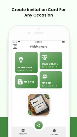Game screenshot Business & visiting card Maker apk
