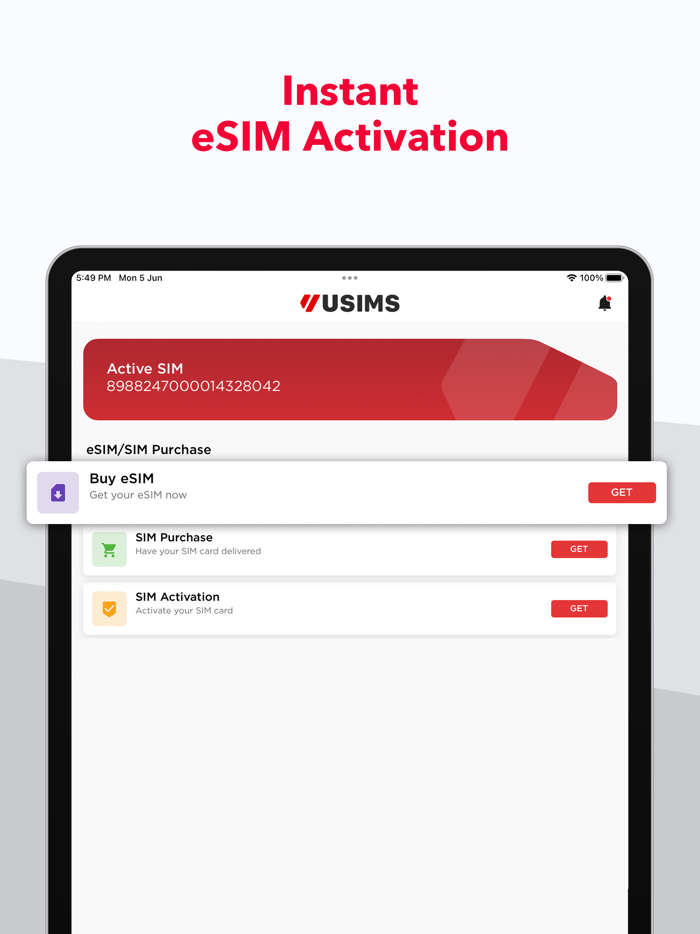 USIMS - eSIM Mobile Internet