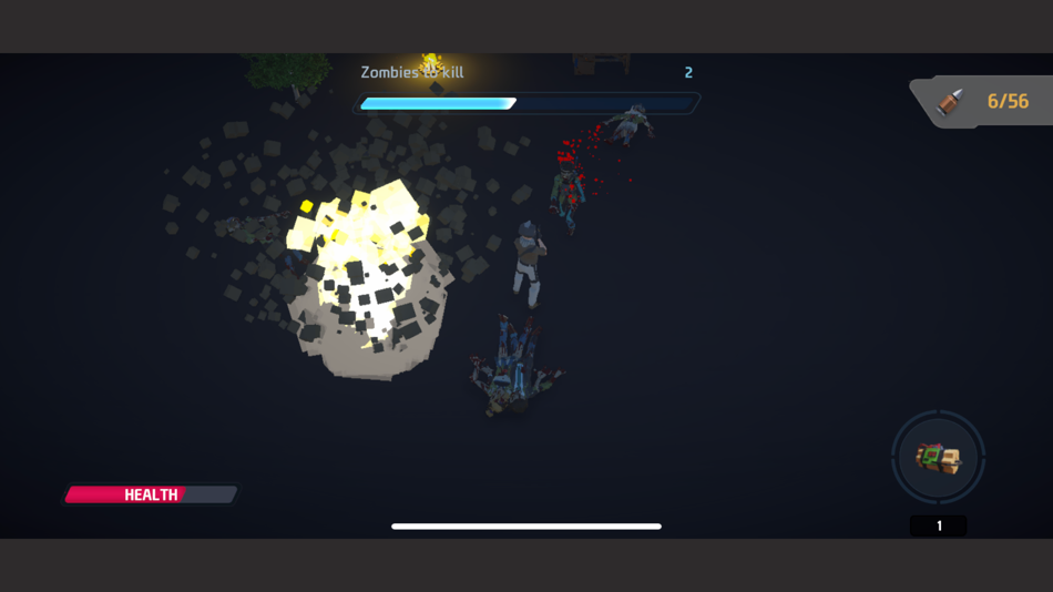 #4. Zombie Survival: Nightfall (iOS) By: Blaz Cerpnjak