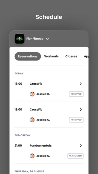 Fíor Fitness Screenshot