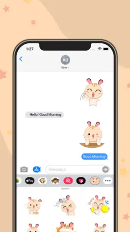 Game screenshot Cabbit - Stickers for iMessage hack