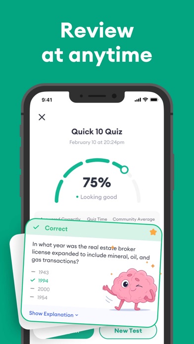 Real Estate Exam Prep Practice Screenshot
