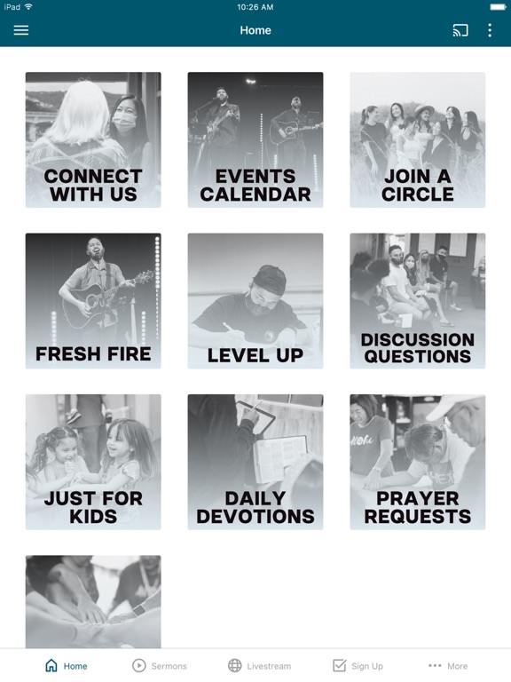 C4 Christ Centered Comm Church iPad screenshot 1 - Lifestyle app