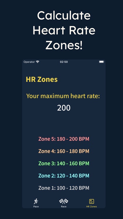 Running Race Pace Calculator