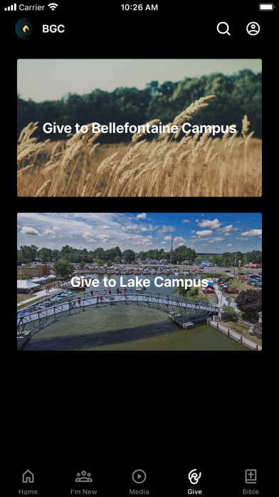 Be Grace Church Screenshot