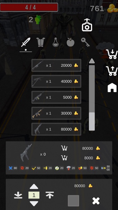 DefenseGameZombieVSSchoolgirl Screenshot