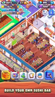 sushi empire tycoon—idle game iphone screenshot 1