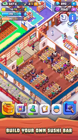 Game screenshot Sushi Empire Tycoon—Idle Game mod apk
