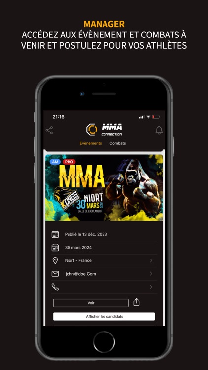 MMA Connection screenshot-5