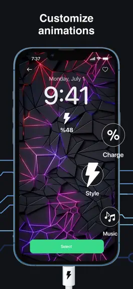 Game screenshot Charging Animation: Wallpapers hack