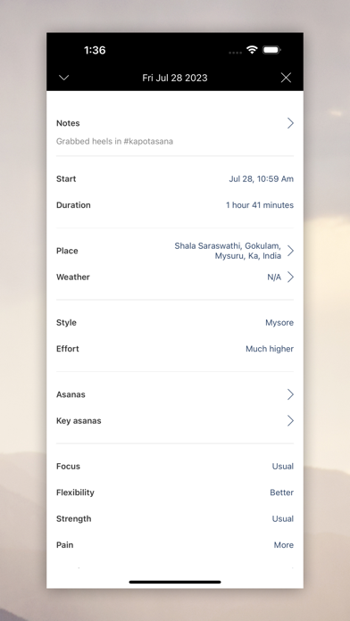 Ashtanga Yoga Days Screenshot