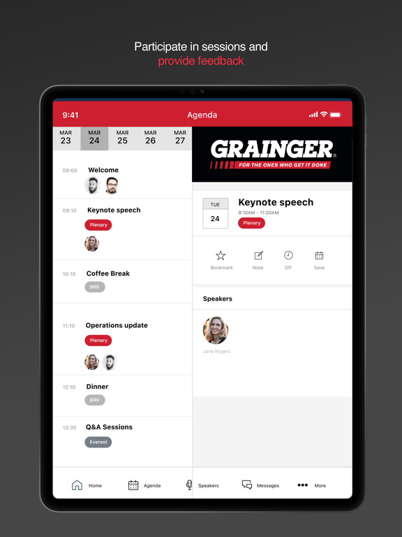 Screenshot #6 pour Grainger Events