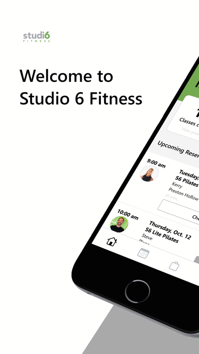 Studio 6 Fitness Screenshot