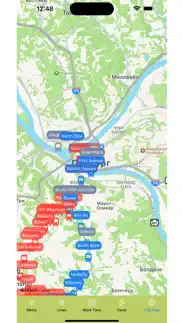How to cancel & delete pittsburgh subway map 1