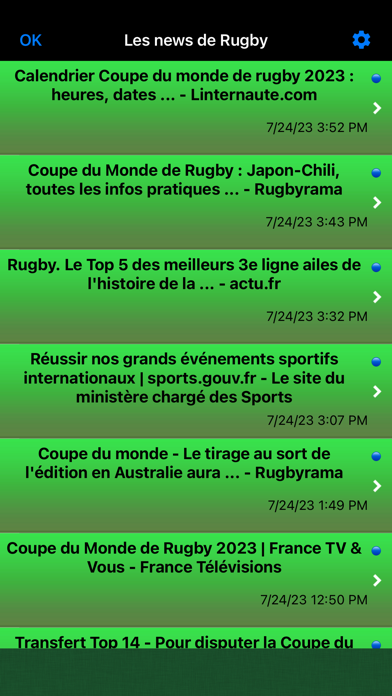 Coupe du Monde Rugby 2023