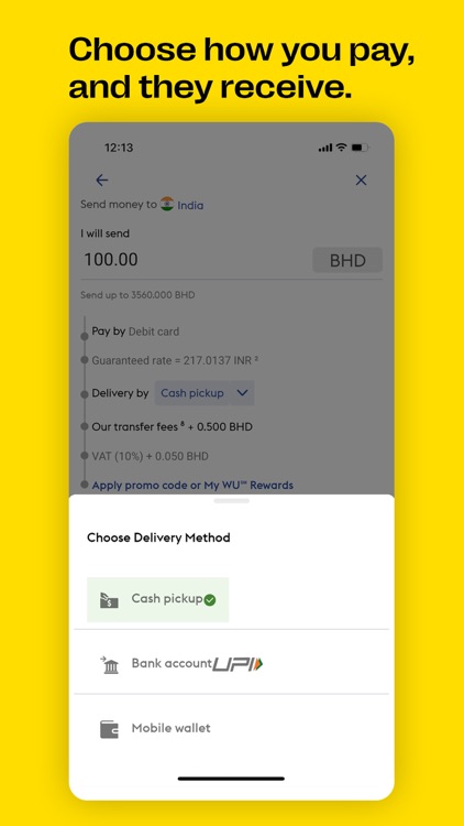 Western Union Send Money BH screenshot-3