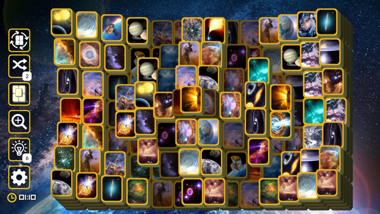 Mahjong Galaxy Space screenshot-8