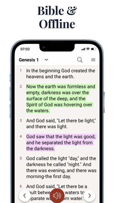 Amplified Bible Audio Study Screenshot