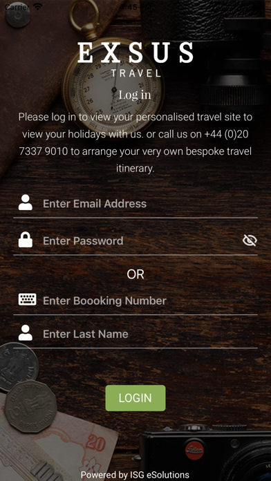 My Exsus Travel Screenshot