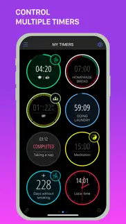 multitimer: multiple timers iphone screenshot 1